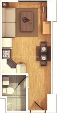 Avida Towers Altura Studio floor plan